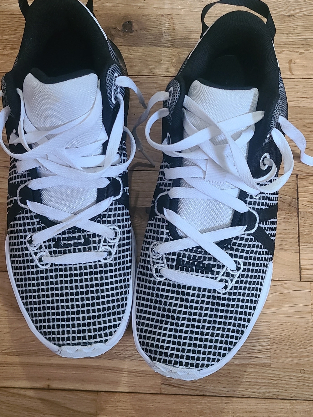 Nike LeBron Witness 7 Basketball Shoes Black & White US 9